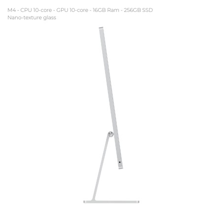 All in One 24" 4.5K Nano-texture - Apple IMac - M4 CPU 10‑core - GPU 10‑core - 16GB Ram -...