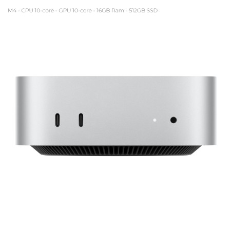 Computer Desktop - Apple Mac Mini - CPU M4 - Ram 16 Gb - SSD 512 GB - MacOS Sequoia