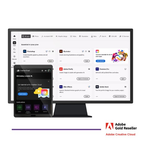 Creative Cloud Enterprise K12 Shared Device - Nuova Attivazione VIP MP EDU - 1 Dispositivo...
