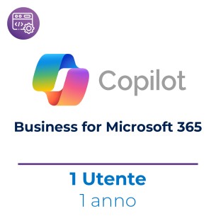 Copilot Business for Microsoft 365 NCE Com/Gov - 1 Utente...