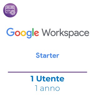 Google Workspace Starter - 1 Utente - Nuova Attivazione -...
