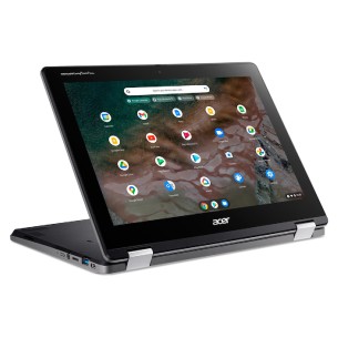 Chromebook 4 in 1 12" Touch e Penna - Acer R853TNA - Intel N4500 - Ram 8gb -Ssd 128 gb - Chrome OS 2