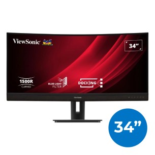 Monitor 34" 21:9 UWUHD Curvo Multimediale - VG3456C Serie VG - 5 anni di Garanzia