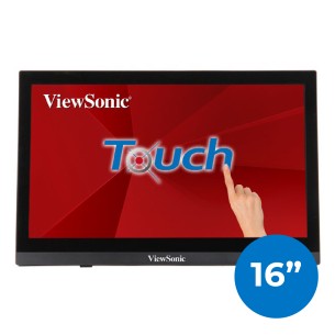 Monitor 16" HD Multimediale - TD1630-3 Serie TD - Touch - 10 Punti Tattili