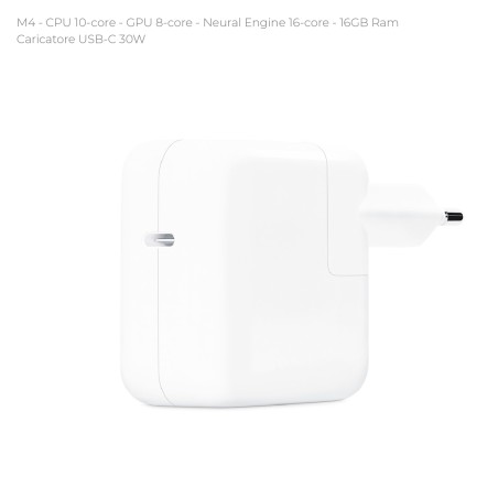 Notebook 13" - Apple MacBook Air - M4 CPU 10-core - GPU 8-core - Ram 16GB - SSD 256GB -...