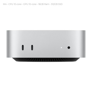 Computer Desktop - Apple Mac Mini - CPU M4 - Ram 16 Gb - SSD 512 GB - MacOS Sequoia