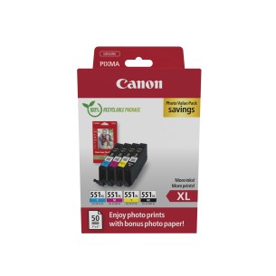 Canon 6443B008 cartuccia d'inchiostro 4 pz Originale Resa...