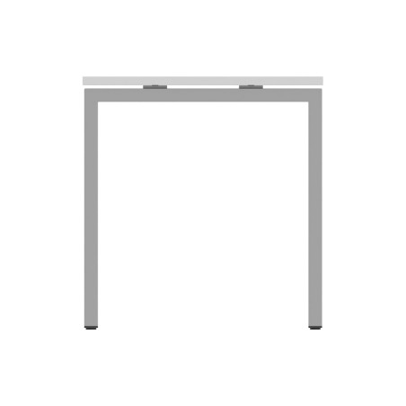 Tavolo Nova U in Melaminico con Foro Passacavi - Dimensioni 180 x 80 x 74 cm – Colore Piano...