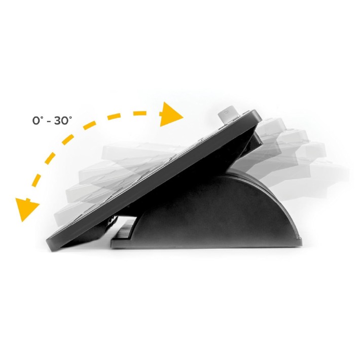 Poggiapiedi Regolabile con Microban -...