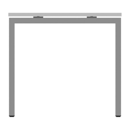 Tavolo Nova U in Melaminico - Dimensioni 180 x 80 x 74 cm - Colore Piano Bianco - Colore...