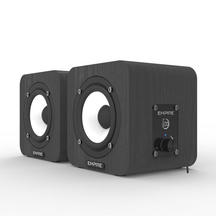 Coppia di casse preamplificate da 70W - Studio 70 - con funzione ECO e uscita audio