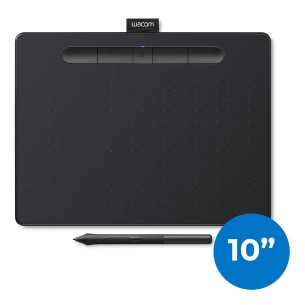Wacom Intuos Medium Bluetooth - Tavoletta Grafica - Dimensione 10" - Nero/Verde