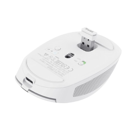 Mouse - Trust Ozaa - Compatto Multi-device Wireless - White