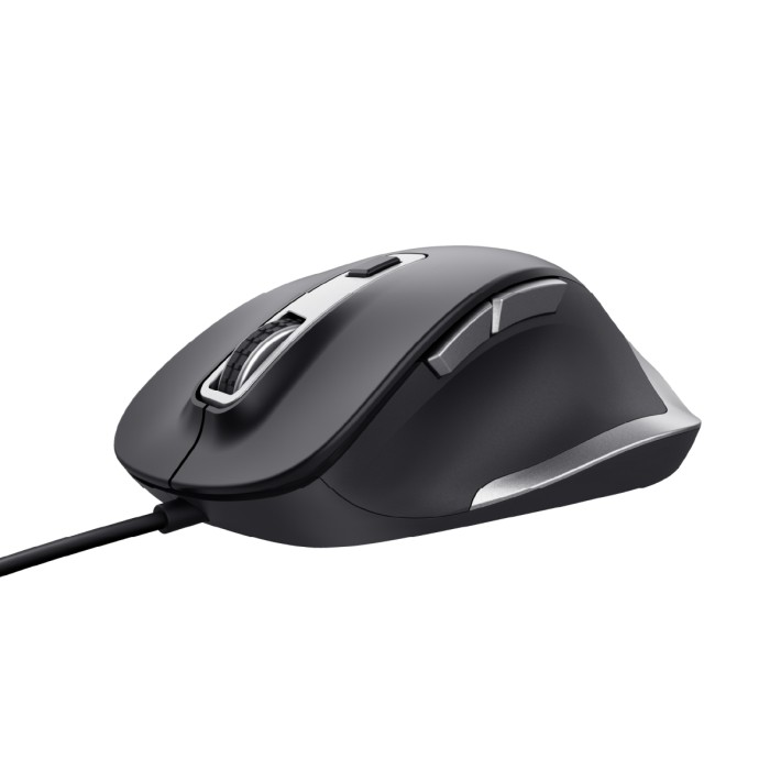 Mouse - Trust Fyda - Ottico Wired - Black