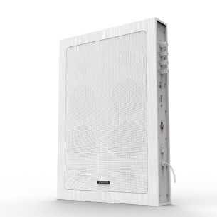 Sistema Audio Quadro Mic - con Ingresso Mic - Bianco