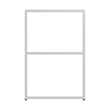 Armadiatura Chiusa Edera Base Rettangolare a 2 Comparti - Dimensioni 53,7 x 45 x 79 cm -...