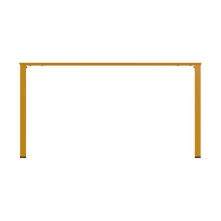 Tavolo da Esterno Modello Radura Essenza - Dimensioni 140 x 80 x 73 cm - In Metallo - Colore...