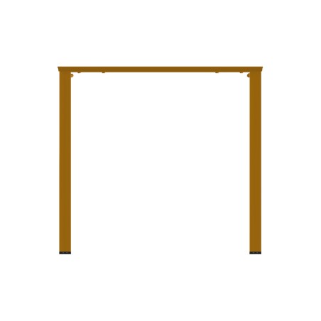 Tavolo da Esterno Modello Radura Essenza - Dimensioni 140 x 80 x 73 cm - In Metallo - Colore...