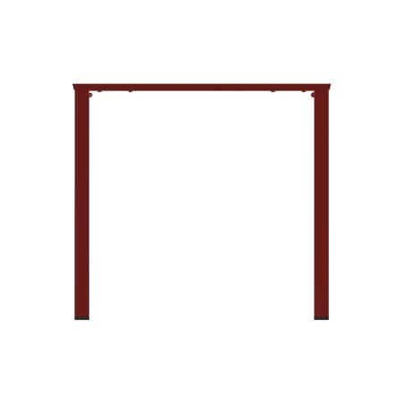 Tavolo da Esterno Modello Radura Essenza - Dimensioni 140 x 80 x 73 cm - In Metallo - Colore...