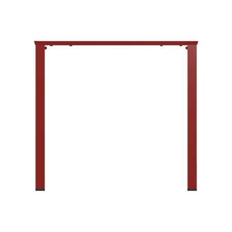 Tavolo da Esterni Modello Radura Essenza - Dimensioni 80 x 80 x 73 cm - In Metallo - Colore...