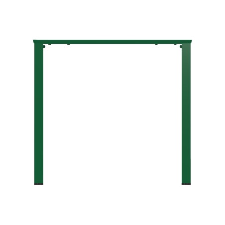 Tavolo da Esterni Modello Radura Essenza - Dimensioni 80 x 80 x 73 cm - In Metallo - Colore...