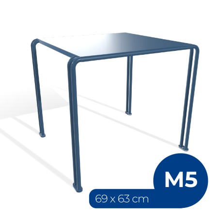 Tavolo da Esterno Modello Radura Essenza School 015 - Dimensioni 69 x 63 x 70 cm - In...