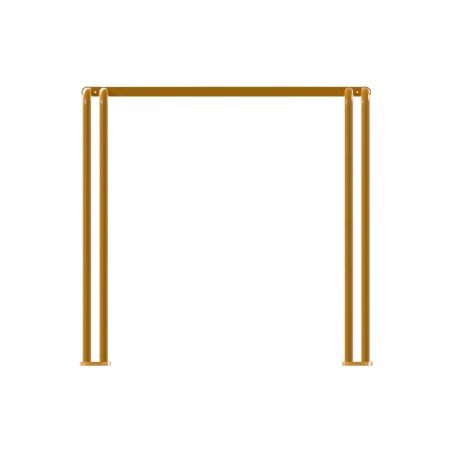 Tavolo da Esterno Modello Radura Essenza School 015 - Dimensioni 69 x 63 x 70 cm - In...