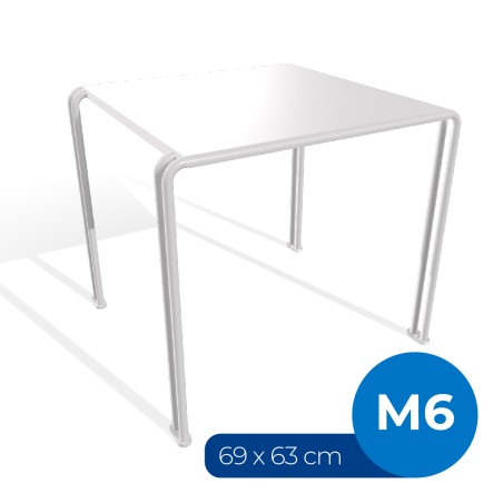 Tavolo da Esterno Modello Radura Essenza School 015 - Dimensioni 69 x 63 x 77 cm - In...