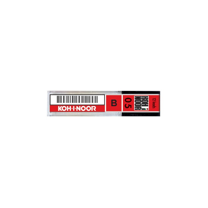 Koh-I-Noor Astuccio 12 mine B 0,5mm E205-B