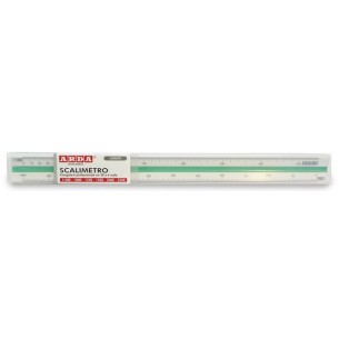 ARDA 111 righello Righello a scala 300 mm Plastica Verde,...