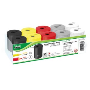 Lebez 714L temperino Temperamatite manuale Colori assortiti