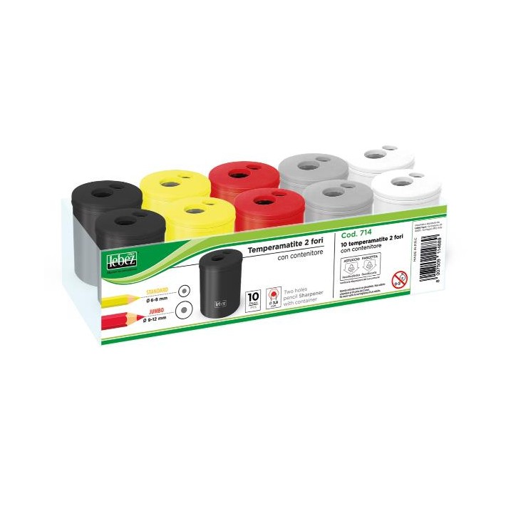 Lebez 714L temperino Temperamatite manuale...