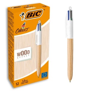 BIC 508964 penna a sfera Nero, Blu, Verde, Rosso Penna a...