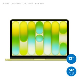 Notebook 13" - Apple Macbook Neo - A18 Pro CPU 6‑core GPU...
