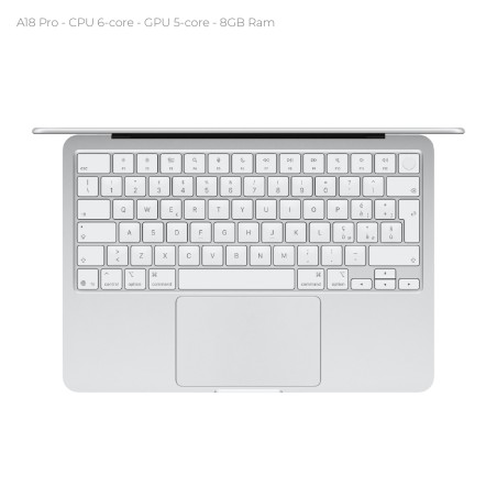 Notebook 13" - Apple Macbook Neo - A18 Pro CPU 6‑core GPU 5‑core - Ram 8GB - SSD 256GB -...