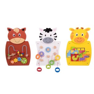 Set di 3 Pannelli da Parete per Attività...