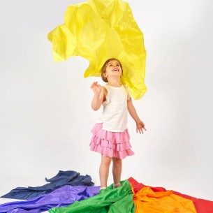 Set Tessuti per Esperienza Sensoriale - Modello Rainbow... 2