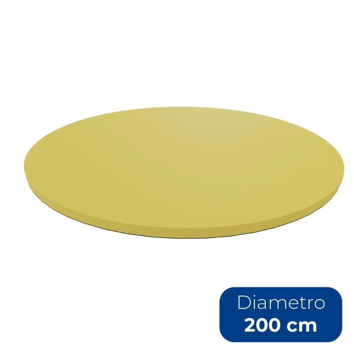  Materasso Rotondo - Dimensioni Ø 200 x 5 cm  -...