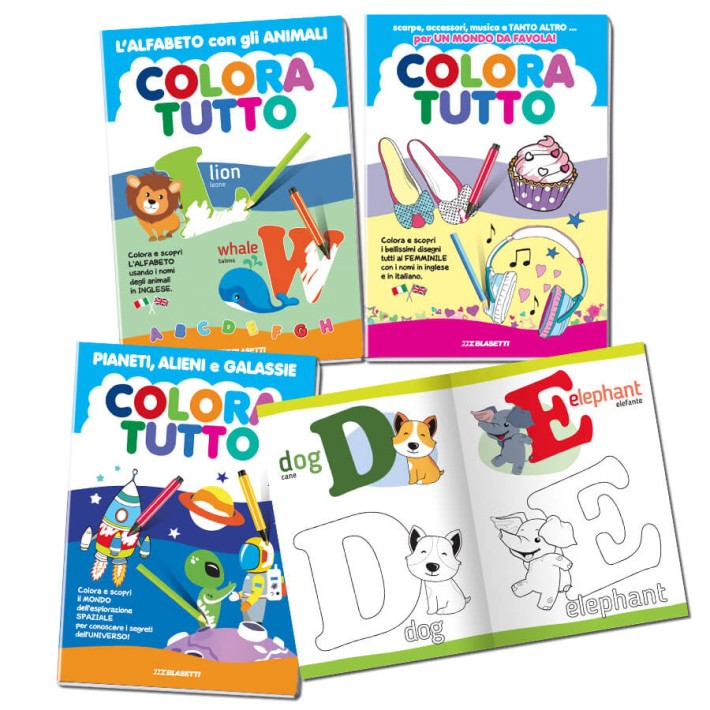 Blasetti 7702 pagina e libro da colorare...
