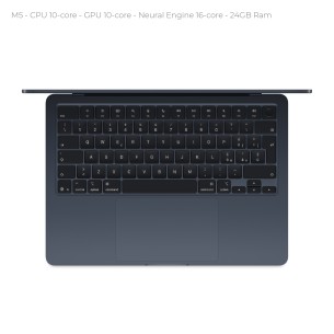 Notebook 15.3" - Apple MacBook Air - M5 CPU 10‑core  GPU... 2