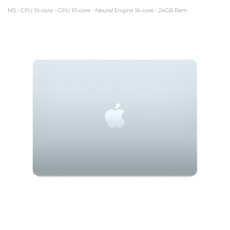 Notebook 13.6" - Apple MacBook Air - M5 CPU 10‑core  GPU 10‑core - Ram 24GB - SSD 1TB -...