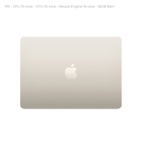Notebook 15.3" - Apple MacBook Air - M5 CPU 10‑core  GPU 10‑core - Ram 16GB - SSD 512GB -...
