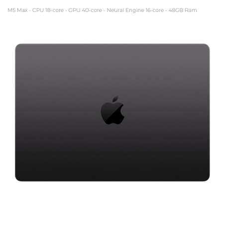 Notebook 16" - Apple MacBook Pro - M5 Max CPU 18‑core GPU 40‑core - Ram 48GB - SSD 2TB -...