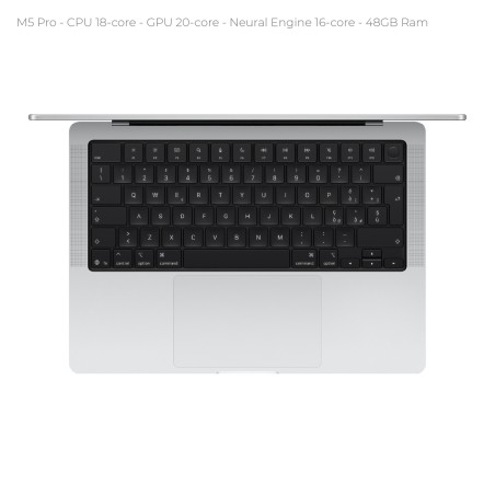 Notebook 16" - Apple MacBook Pro - M5 Pro CPU 16‑core GPU 20‑core - Ram 48GB - SSD 1TB -...