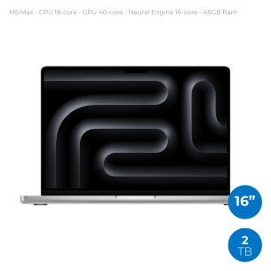 Notebook 16" - Apple MacBook Pro - M5 Max CPU 18‑core GPU...