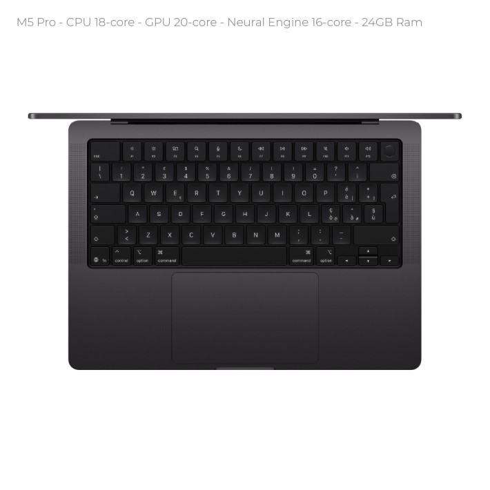 Notebook 16" - Apple MacBook Pro - M5 Pro CPU...