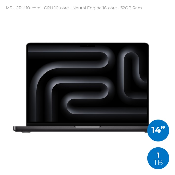 Notebook 14" - Apple MacBook Pro - M5 CPU...