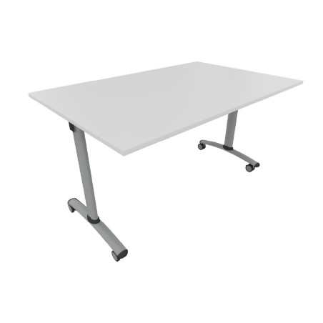 Tavolo Tiglio Fisso in Melaminico con Ruote - Dimensioni 160 x 70 x 76,5 cm - Colore Piano...