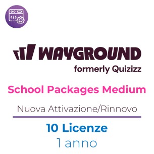 Wayground ( ex Quizizz) School Packages Licenza Medium -...