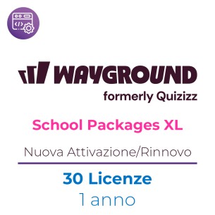Wayground ( ex Quizizz) School Packages Licenza XL -...